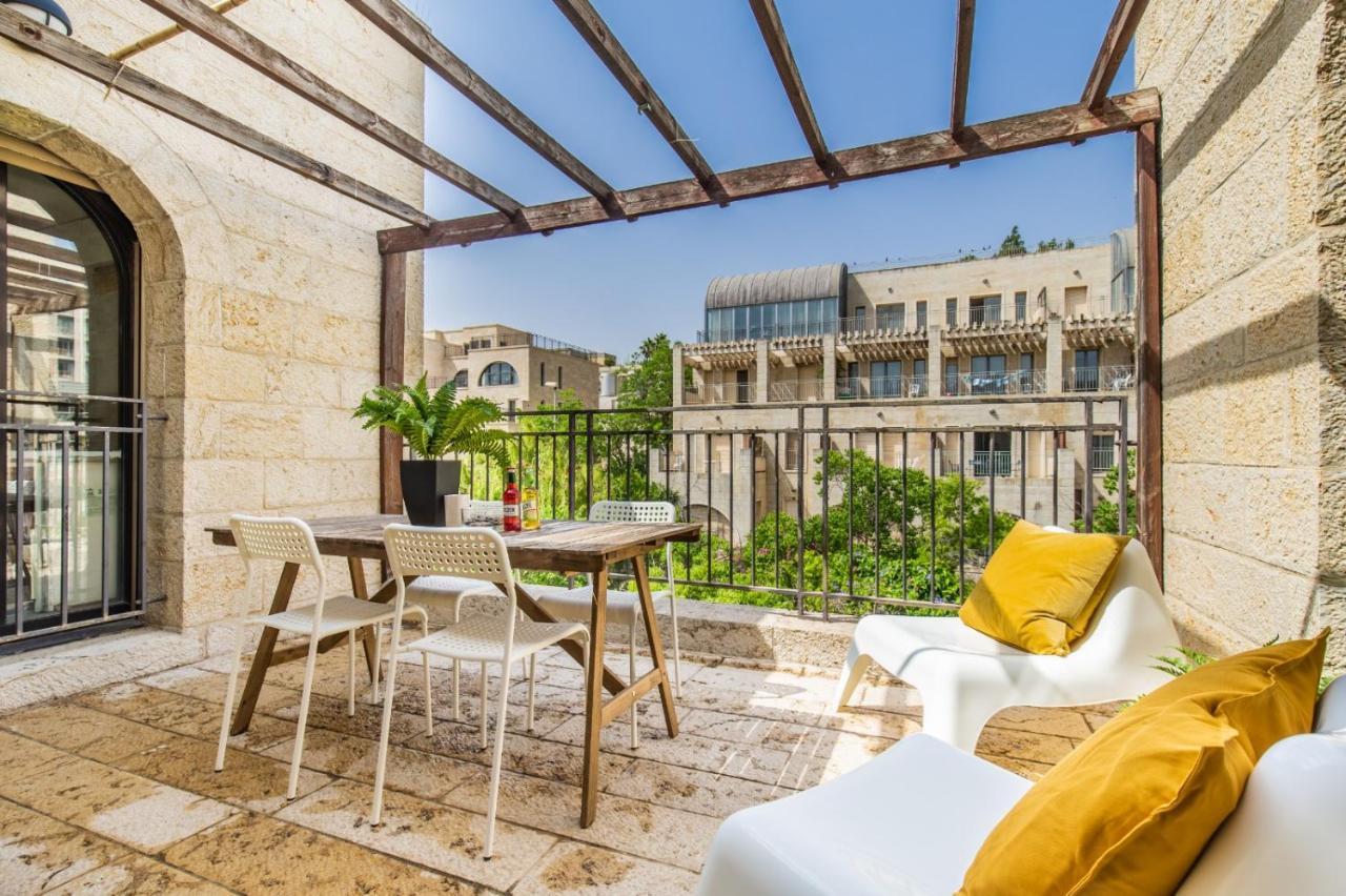 ✦Luxury 2 Bdr David's Village apartment ✦ Mamilla Jérusalem Extérieur photo