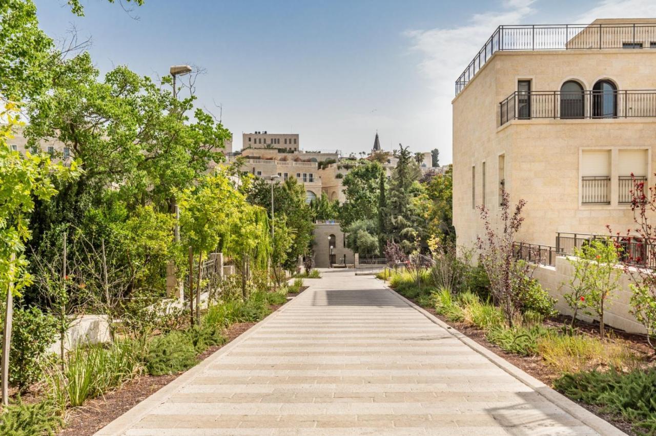 ✦Luxury 2 Bdr David's Village apartment ✦ Mamilla Jérusalem Extérieur photo