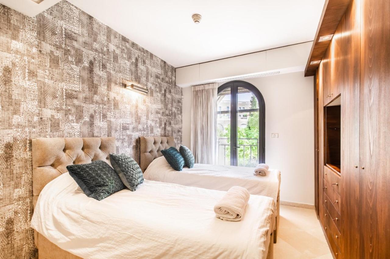 ✦Luxury 2 Bdr David's Village apartment ✦ Mamilla Jérusalem Extérieur photo